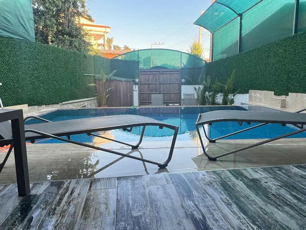 Pool area